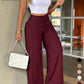 ⏳Last Day Sale Only ￡13.99!!👖💥Women's High-Waisted Straight Leg Trousers – Front seam & elastic back – Versatile, comfortable & perfect for office or casual wear ✨🌸