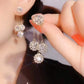 🎁💥BUY 1 GET 1 FREE💥🎁2025 New Zircon Round Petal Earrings
