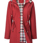 ⏳LAST DAY SALE 60% OFF !!📢🌧️💧Ultimate Plaid Waterproof Jacket for Women🍃Unleash Style and Durability in Any Storm!