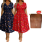💃 2026 Summer Hot Sale • 70% OFF 🌿⏳  Women’s Chic V-Neck Floral Print Dress with Twist Waist