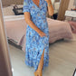 📢📢50% OFF!!⏰Floral Print V-neck Dress