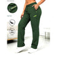 💖LAST DAY SALE 50% OFF!!🔥Women’s Straight-Leg Cargo Trousers – Elastic Waist, 6-Pocket Casual Pants for Work, Travel & Everyday Wear 👖✨