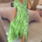 📢📢50% OFF!!⏰Floral Print V-neck Dress