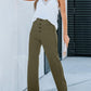🔥Promotion Ends Soon🔥Multi Pocket High-waisted Elastic Casual Pants