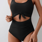 ❤️Einteiliger Badeanzug mit Bauchbetonung und Schnürung für Damen🩱