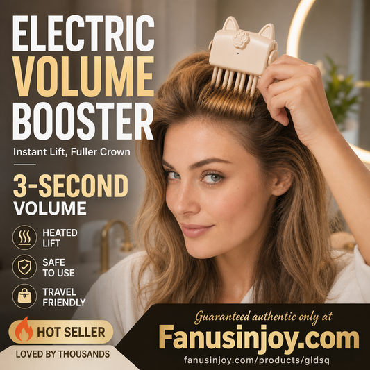 💥Surprise 50% Off！🔥Buy 2 Discount 8%/ Buy 3 Discount 10%🎉48K+ Sold 💇 Wireless Heated Volumizing Root Lift Clip, Portable Travel Hair Styling Tool for Flat Fine Hair