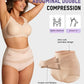 🔥🔥As low as £2.77 per item!!Limited Sale-50% OFF💕Plus-Size High-Waist Cross Tummy Control Panties