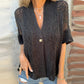 💐Summer Sale - 50% OFF!🔥Women’s Solid One Button Knitted Top