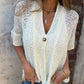 💐Summer Sale - 50% OFF!🔥Women’s Solid One Button Knitted Top