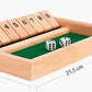 ⏳Limited Time Promotion 49% OFF🔥FUN FAMILY GAMES - Shut The Box Board Game