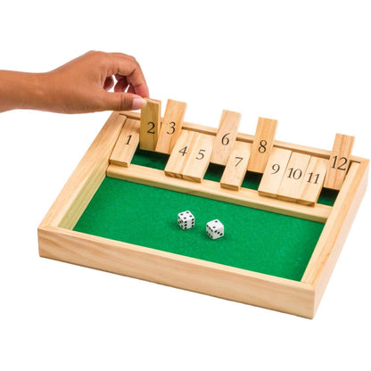 ⏳Limited Time Promotion 49% OFF🔥FUN FAMILY GAMES - Shut The Box Board Game