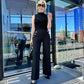 🥰HOT SALE 49% OFF🥰Tummy Control Button Wide Leg Pants