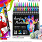 🔥Last Day Promotion-49%OFF🔥Dual Tip Acrylic Paint Pen Marker - 24/48/72 Colours
