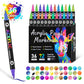 🔥Last Day Promotion-49%OFF🔥Dual Tip Acrylic Paint Pen Marker - 24/48/72 Colours