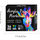 🔥Last Day Promotion-49%OFF🔥Dual Tip Acrylic Paint Pen Marker - 24/48/72 Colours
