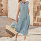 ✨Hot Promotion 49% Off✨Women's Sleeveless Cotton And Linen Dress With Pockets🎉