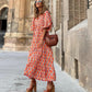💖Limited Sale 50% OFF💖Women's Elegant Puff Sleeve Floral Boho Maxi Dress