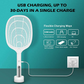 Rechargeable Electric Mosquito Killer Fly Swatter