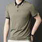 🔥Today 50% Off🔥Men's Stretch Ice Silk Short Sleeve Lapel T-shirt