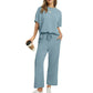 🌸New Arrival 50% OFF💖 Women's Soft Casual Top and Pants Set
