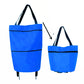 ⏳LAST DAY SALE ONLY ￡7.99!!🔥2-in-1 Foldable Shopping Cart🛒 23L Large Capacity Grocery Tote No More Heavy Grocery Bags！