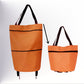 ⏳LAST DAY SALE ONLY ￡7.99!!🔥2-in-1 Foldable Shopping Cart🛒 23L Large Capacity Grocery Tote No More Heavy Grocery Bags！