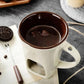 🎁Last Day 50% OFF🍫 🔥Handmade Chocolate Melting Mug – The Cozy Fondue Experience