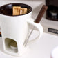 🎁Last Day 50% OFF🍫 🔥Handmade Chocolate Melting Mug – The Cozy Fondue Experience