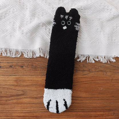 ✨️HOT SALE😽Cat Paw Fuzzy Socks🔥