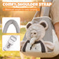 ⏳Time-Limited Special⏰ Cute Bear Pet Carrier Bag With Head-Out Design