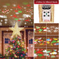 ✨Big sale 49% OFF &Free shipping🎁Christmas Tree Star & Snowflake Projection Light