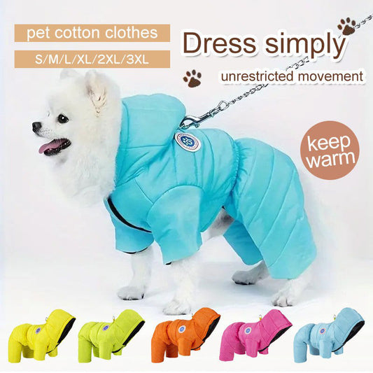 🐶Cozy Dog Winter Suit |Hot Sale 55% OFF |Full-Body Fleece Warmth, Easy Back Zipper & Non-Slip Grips | Keep Your Furry Friend Warm & Stylish This Winter!🎄✨