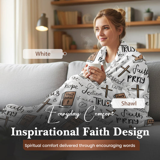 Faith-Inspired Cozy Ultra-Soft Throw Blanket