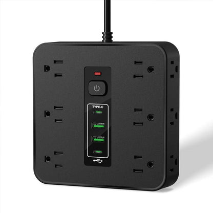 ✅Square Surge Protector Power Strip