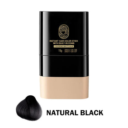 ⏰Limited Sale - Buy 2 Get 1 Free⚡🔥Instant Hair Colour Stick with Built-In Comb