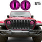 😈Beast Eyes Headlight Decals (1 Pair)