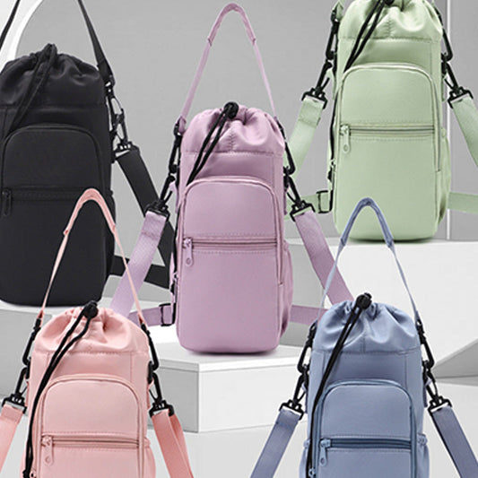 🏆Flash Sale⚡30K+ SOLD! Almost Gone💥Water Bottle Carrier Bag with Phone Pockets