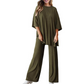 Women's Casual Top & Pants Set