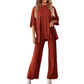 Women's Casual Top & Pants Set