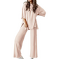 Women's Casual Top & Pants Set