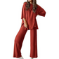 Women's Casual Top & Pants Set