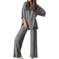Women's Casual Top & Pants Set