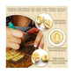 🎁26 Letters Copper Mold — DIY Wood Burning/Carving Set