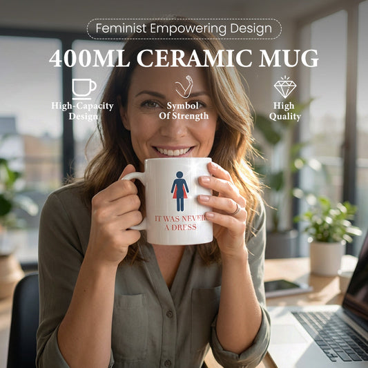🔥HOT SALE 50% OFF🎁Ceramic Mug with Feminist Empowering Design☕️