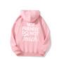 Unisex Not Friendly Oversized Pullover Hoodie