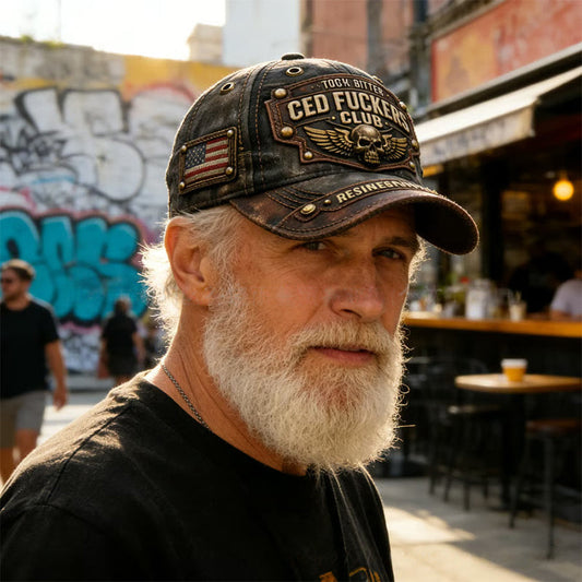 Old Fuckers Club Vintage Cap