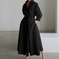 💥2026 New Hot Sale💕Women's Plain Cotton Lapel Shirt Wrap Dress