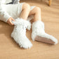📢📢Buy 1 Get 1 Free!!💗LAST DAY SALE 50% OFF⚡50K+ SOLD💕Women's Plush Slippers Socks Floor Socks Winter Home Indoor Thickened Fleece-Lined Anti-Slip Adult Women's Plush Snow Socks Shoe Covers