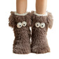 📢📢Buy 1 Get 1 Free!!💗LAST DAY SALE 50% OFF⚡50K+ SOLD💕Women's Plush Slippers Socks Floor Socks Winter Home Indoor Thickened Fleece-Lined Anti-Slip Adult Women's Plush Snow Socks Shoe Covers