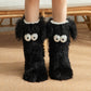 📢📢Buy 1 Get 1 Free!!💗LAST DAY SALE 50% OFF⚡50K+ SOLD💕Women's Plush Slippers Socks Floor Socks Winter Home Indoor Thickened Fleece-Lined Anti-Slip Adult Women's Plush Snow Socks Shoe Covers